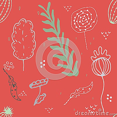 Seamless background Vector Illustration